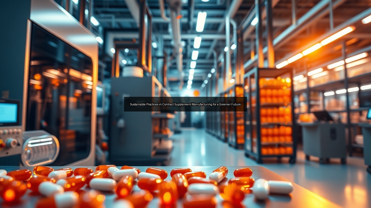 odt contract manufacturer sustainability manufacturing gel