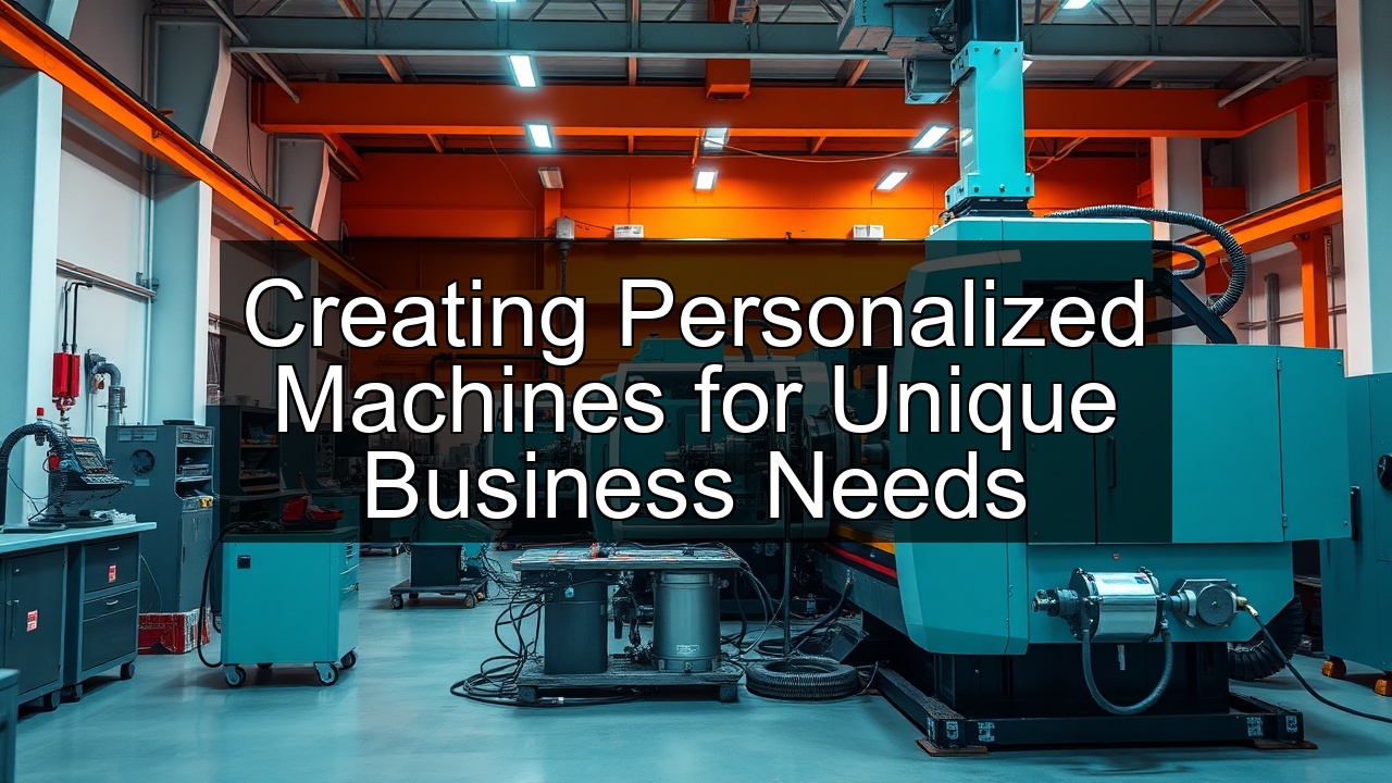 robot custom built machines automated custom machinery reliability